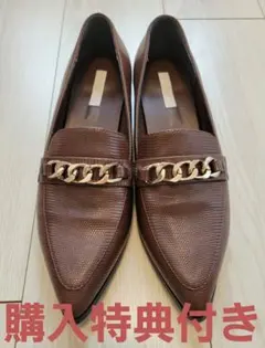 ⭐未使用級⭐eimy istoire エイミー イストワール ローファー 24㎝ バイカーデザインローファー