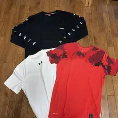 FILA アンダーアーマー ナイキ Tシャツ 3枚セット まとめ売り