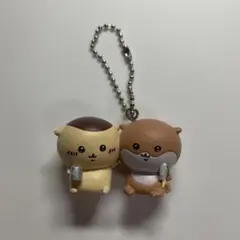 ちいかわ×水族館 フィギュアマスコット くりまんじゅう×カワウソ