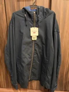 JWアンダーソンUNIQLOユニクロ オーバーサイズコットンパーカー紺Mのサムネイル