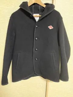 DANTON ウールモッサ フードジャケット ブラックのサムネイル