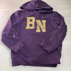 ✨キムラタン✨140 紫色 ロゴ入り パーカー