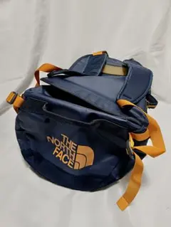 希少色 THE NORTH FACE BCダッフルS 50L ネイビー/オレンジ