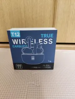 [ジャンク品] T12 ワイヤレスイヤホン ブラック