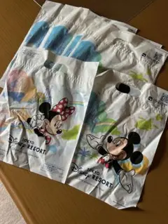 東京ディズニーリゾート ショップ袋 9枚セット　小