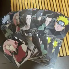 【限定】『非売品』NARUTO オリジナル　クリアファイル　全６種+6枚