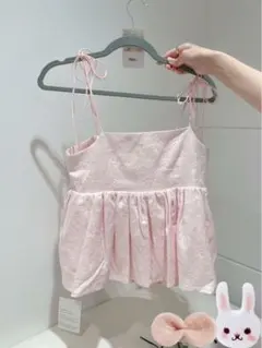 美品 ポピー Poppy BALLOON RIBBON CAMI 店舗限定色 - メルカリ
