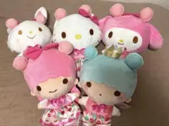 s*n様 サンリオキャラクターズ 6体ぬいぐるみセット