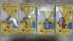 トムとジェリー・一番くじF賞・ラバーストラップ4点セットTom&Jerry