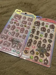 もんちっち うるちゅるPOPSEAL ポップシール 2枚セット
