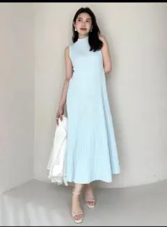 anuans セミマーメイドニットワンピース