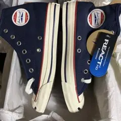 新品　コンバース　23 ハイカット　スニーカー　ネイビー　ジャックパーセル