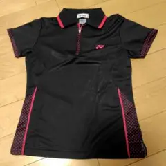 【美品】YONEX ヨネックス　半袖ポロシャツ　Mサイズ ブラック