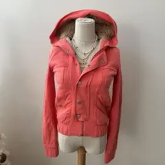 y2k archive 短丈フードボアパーカー　xs