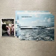 【ポスター付き】雑誌 BRUTUS ホンマタカシ みんなの写真
