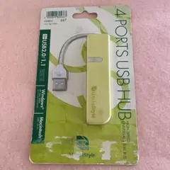 UniteStyle 4 PORTS USB HUB 本体のサムネイル