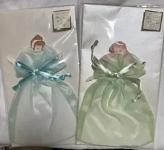 ディズニードレスカードセット シンデレラ&エルサ