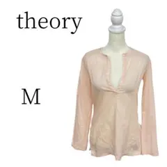 theory セオリー ピンク 長袖 シャツ・ブラウス M