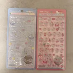 【正規品】ボンボンドロップシール　サンリオミニ　シナモロール　キティ