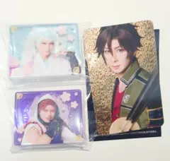 刀ミュ　乱舞博覧会　ふぉとカード　メモスタンド　巴形　岩融　御手杵