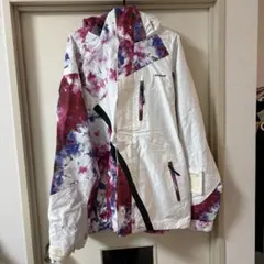 スノーボードウェア ホワイト/マルチカラー