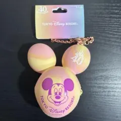 268 Disney 40周年 バックチャームケース付