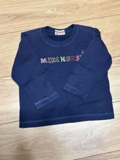 MIKIHOUSE ミキハウス ネイビー 長袖カットソー 90cm 子供用