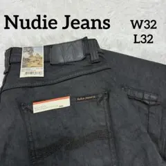 【新品】Nudie Jeans Lean Dean Back2Black W32のサムネイル