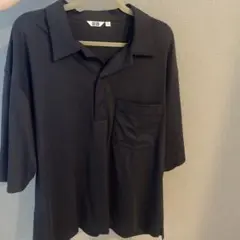 UNIQLO U エアリズムコットンポロシャツ XXL ブラック
