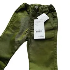 新品未使用✨キムラタン 120 ストレッチ長ズボン カーキ La Chiave