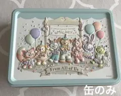 ダッフィ缶　ディズニーシー限定