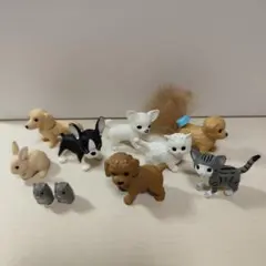 リカちゃん にぎやかペットショップ フィギュアセット