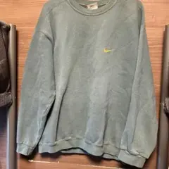 90s Nike グリーン スウェット Lサイズ