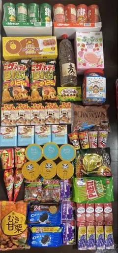 は*！様 お菓子まとめ売り⑤ トッポ＆キットカット＆小枝＆プリッツ