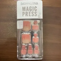 ネイルチップ　ペディキュア　ダッシングディバ　マジックプレス ペディ　フット用