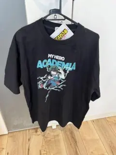 ￼新品未使用！僕のヒーローアカデミア Tシャツ 黒Lザイズ