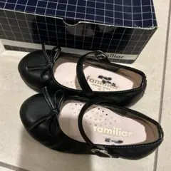 familiar ブラック フォーマルシューズ 16.0