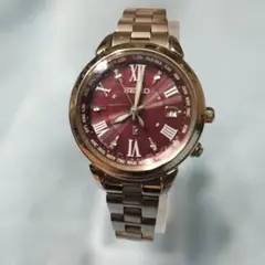 ダークブラウン！セイコールキアSEIKOアフターケア付き - メルカリ