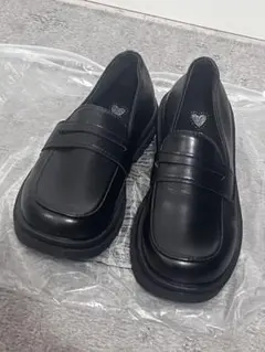 ローファー 黒 19cm