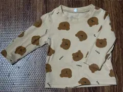 USED品 長袖トレーナー クマ くま トップス 80cm 長袖 西松屋