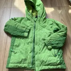 緑色フード付きジャケット 120cm