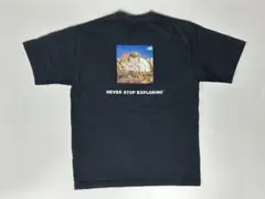 THE NORTH FACE ネイビー　バックプリント　半袖Tシャツ　XLサイズ