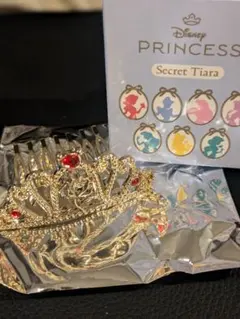 ディズニーストア　ディズニープリンセス　シークレットティアラ　ベル