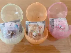 サンリオキャラクターズ パッケージミニチュアコレクション　３点セット