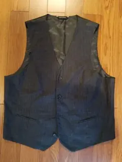 BANANA REPUBLIC ベスト 42R ダークネイビー メンズ ジレ