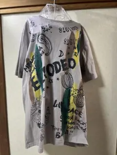 エルロデオ　オーバーサイズ　グラフィックプリント コットンTシャツ 半袖のサムネイル