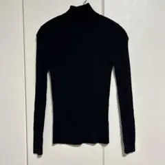 UNIQLOユニクロ　エクストラファインメリノ　リブタートルネックセーター