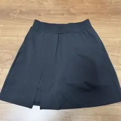 H&M Move スコート インナーパンツ付 スポーツウェア 黒 XSサイズ