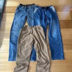 長ズボン3点セット 150 ブリーズなど