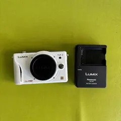 動作OK Panasonic LUMIX GF2 ホワイトボディ #2903 LUMIX 【中古】Panasonic パナソニック DMC-GF2 ホワイト + G